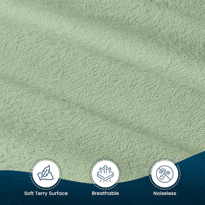 Utopia Bedding Wasserdichter Matratzenschoner für Doppelbetten/Full Size, Premium Frottee Matratzenbezug 200 g/m², Atmungsaktiv, Spannbetttuch-Stil mit dehnbaren Taschen (Weiß)