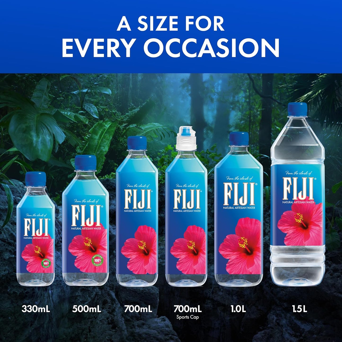 FIJI Natural Artesian Bottled Water: A Refreshing Choice