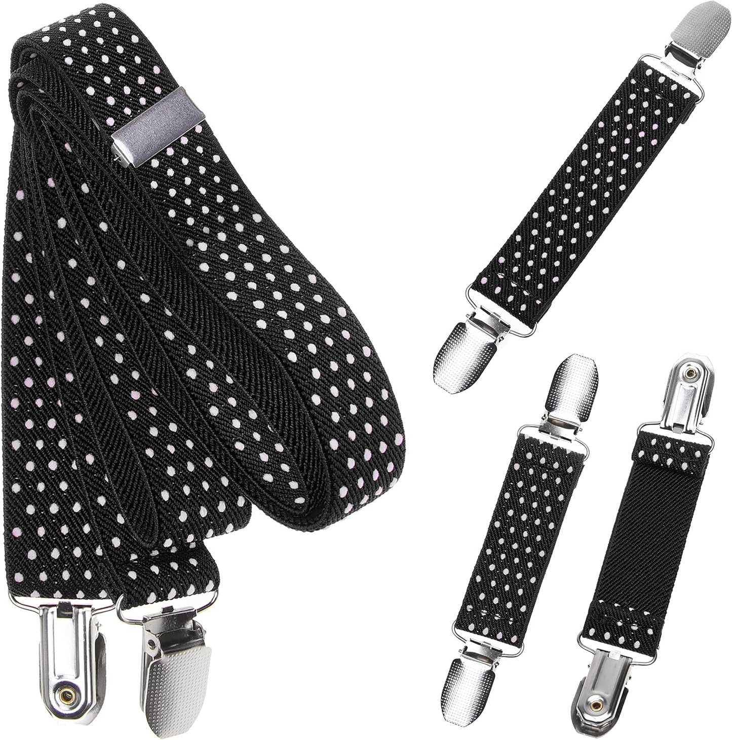 Eco-Fused Mitten Clips and Hat Clip - Never Lose Mittens, Gloves, Beanie Caps Again - Strong Clips for Secure Attachment