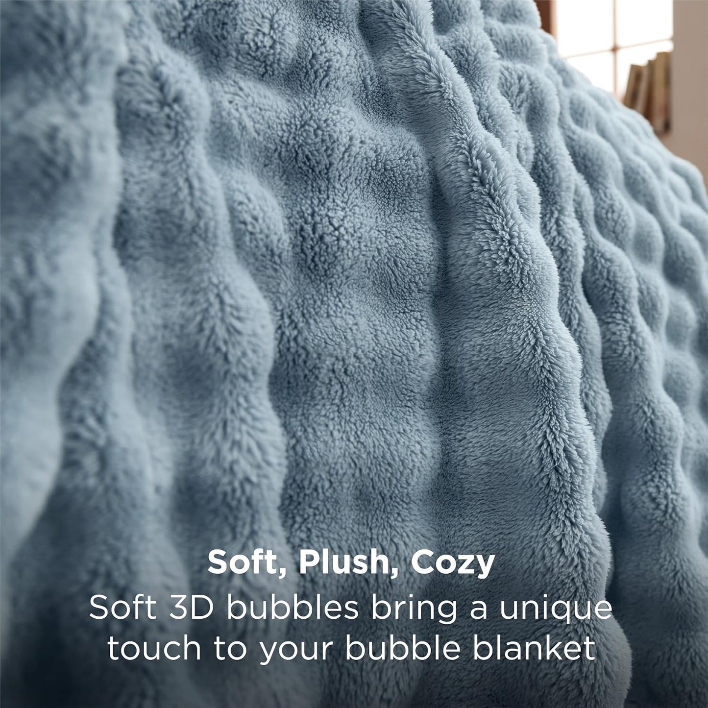 Bedsure 3D Bubble Blanket Review: A Soft, Cozy, and Versatile Throw for All Seasons