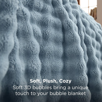 Bedsure 3D Bubble Blanket Review: A Soft, Cozy, and Versatile Throw for All Seasons