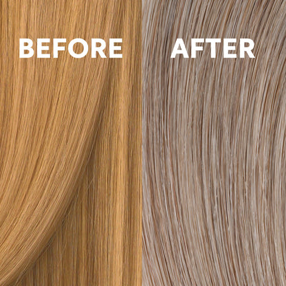 COLORCHARM Permanente Flüssigtönungen | Neutralisiert Gelbstich | Frei von Parabenen | Vegan | T18 Hellstes Aschblond | 41 ml