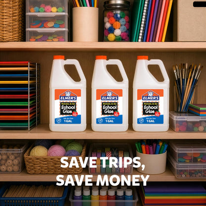 Elmer's White Liquid School Glue: A Classroom Staple for Creative Projects