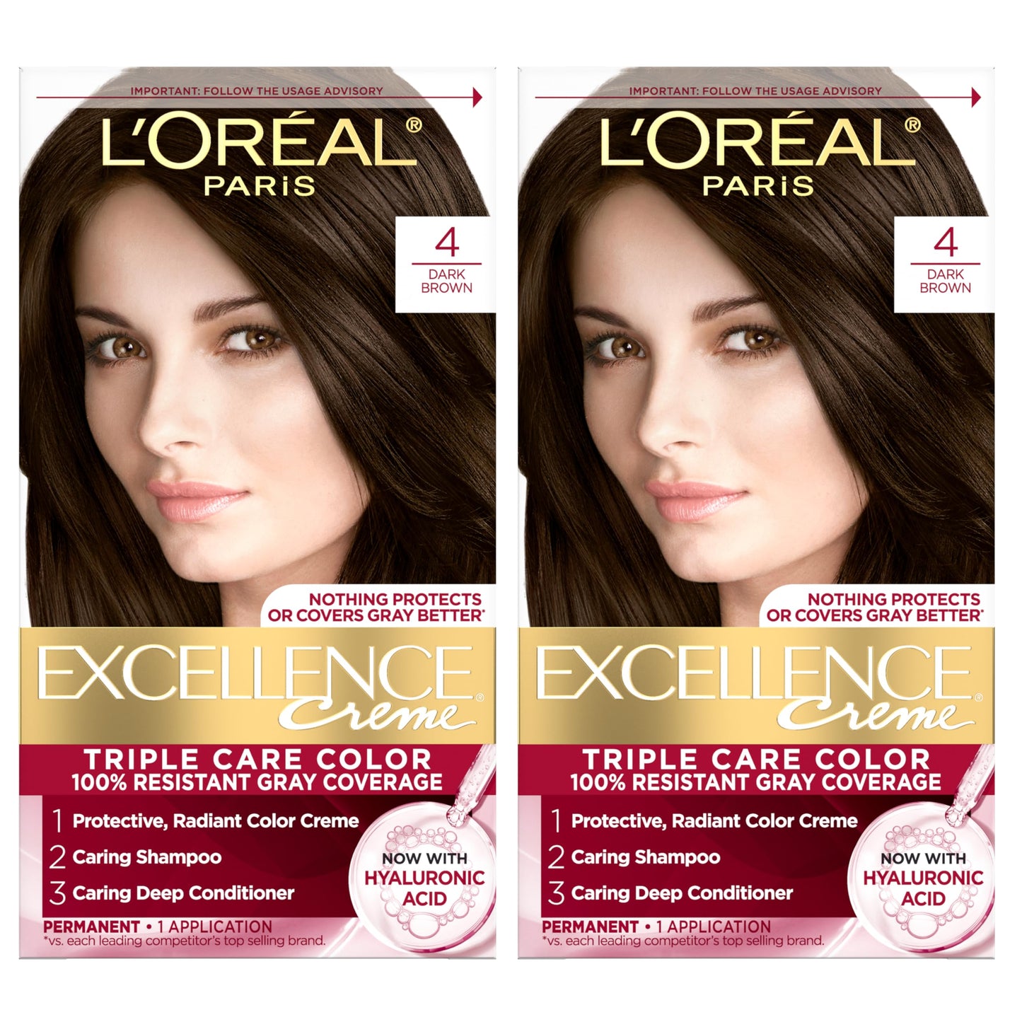 1 Count (Pack of 2)4 Dark Brown