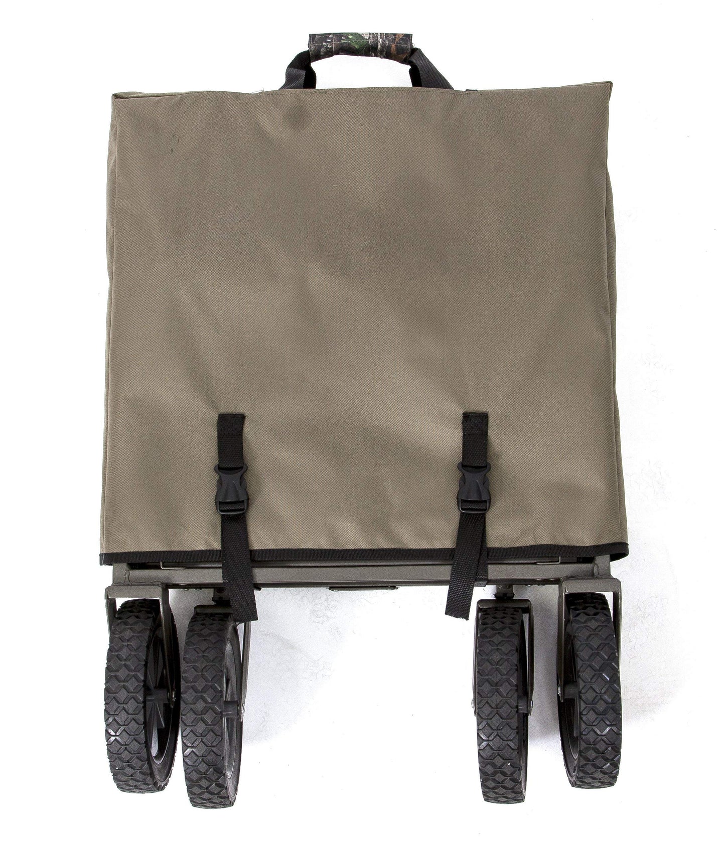 Mac Sports Collapsible Folding Outdoor Utility Wagon, Black