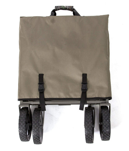 Mac Sports Collapsible Folding Outdoor Utility Wagon, Black