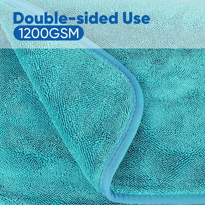 HOMEXCEL Microfiber Cleaning Cloth 12 Pack, 12.5 x 12.5 inch Microfiber Towels for Cars, Ultra Absorbent Washing Cloth, Lint Free Streak Free Cleaning Rags for Car, Kitchen, and Window (Grey)