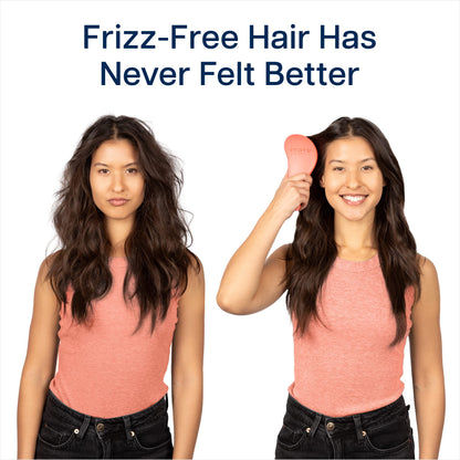 Crave Naturals Glide Thru Entwirrbürste für Erwachsene und Kinder. Entwirrbürste für natürliches, lockiges, glattes, nasses oder trockenes Haar. Haarbürsten für Frauen. Stylingbürste (Blau)