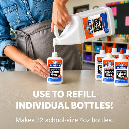 Elmer's White Liquid School Glue: A Classroom Staple for Creative Projects