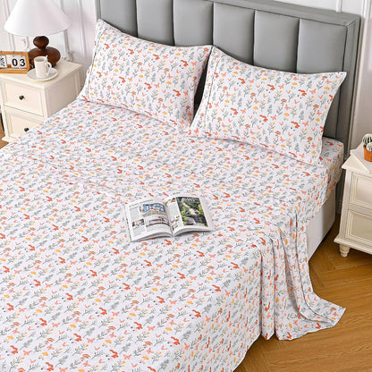 Viviland Mushroom Queen Sheet Set: A Cozy Addition to Your Bedroom