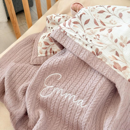 Mouliss Personalized Baby Blanket: A Handmade, Organic Gift