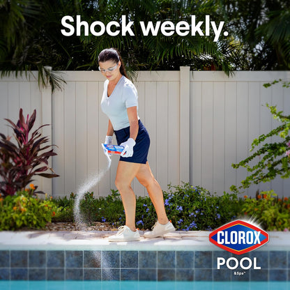Clorox Pool&Spa Shock XTRABLUE Plus: Crystal-Clear Water in Minutes