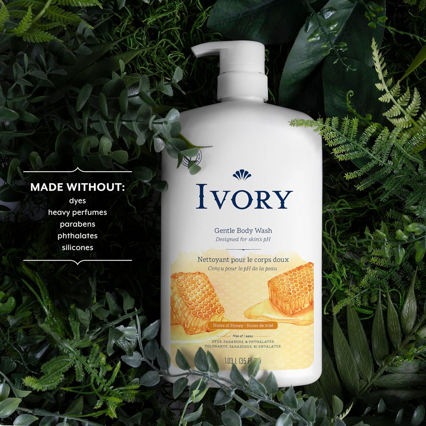 Ivory Milde & Sanfte Körperwäsche, Kokoswasserduft, 1,03 L