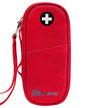 PracMedic Bags Epipen Carry Case– Insulated Epi Pens Carrying Case for Epipens, Auvi-Q, Inhaler, Allergy Medication & Diabetes Supply– Durable Emergency Medical Pouch for Travel (Red)