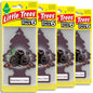 LITTLE TREES Car Air Freshener | Hanging Tree Provides Long Lasting Scent for Auto and Home | Black Ice, 24 Air Fresheners