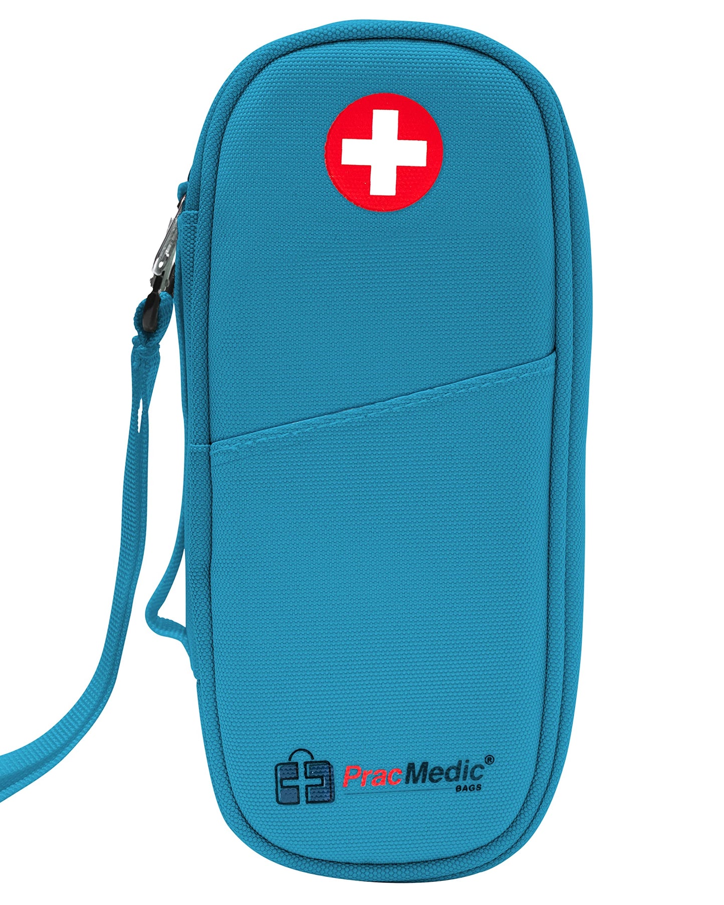 PracMedic Bags Epipen Carry Case– Insulated Epi Pens Carrying Case for Epipens, Auvi-Q, Inhaler, Allergy Medication & Diabetes Supply– Durable Emergency Medical Pouch for Travel (Red)