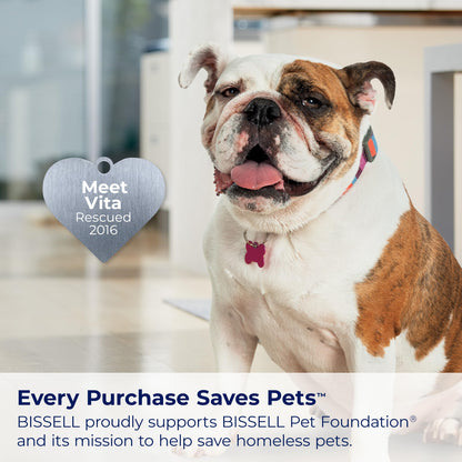 BISSELL Spotclean Professional Portable Carpet And Upholstery Deep Cleaner With Full-Sized 5.9 Amp, 5Ft Hose With 3" Tough Stain Brush, 3-In-1 Stair And Hydro-Rinse Self-Cleaning Tools, 2891B