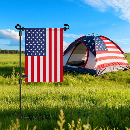 Elevate Your Garden's Festive Spirit with the HOOSUN Garden Flag Stand