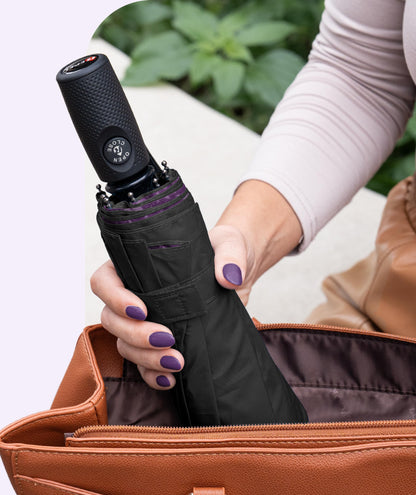 Repel Windproof Travel Umbrella - Compact & Withstands Winds up to 100MPH , Strongest Premium Auto Folding Umbrella for Rain and Sun - Durable, Light & Portable for Women & Men , Fits Backpack & Cars