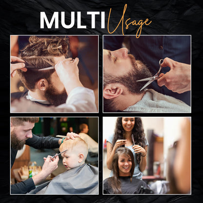 Utopia Care Haarschneide- und professionelle Friseurschere 6,5 Zoll, Premium Edelstahl Schere mit glattem Rasiermesser und scharfen Klingen für Salons, Männer, Frauen und Kinder, Silber
