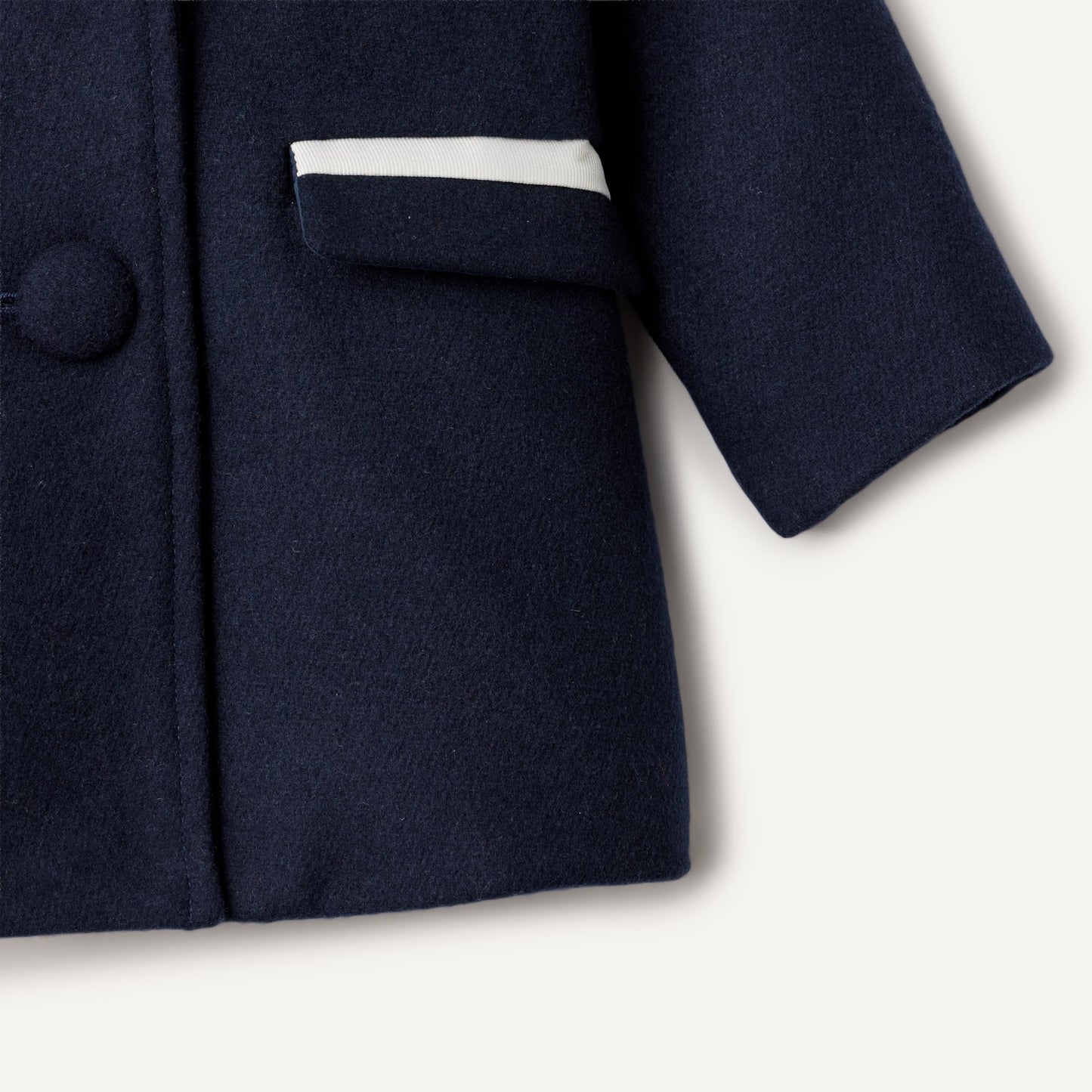 Amazon Essentials x Sofia Grainge Toddlers and Baby Girls' Wool Blend Dress Coat
