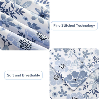 Mooreeke Floral King Sheets: Soft, Breathable, and Stylish Bedding