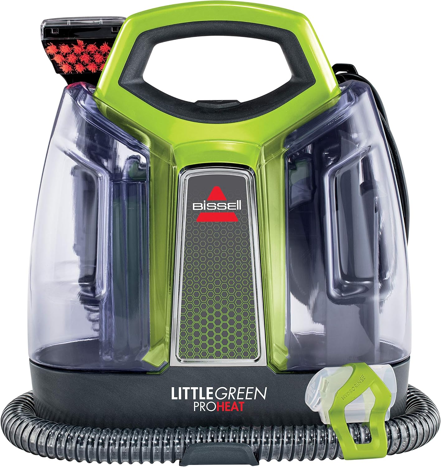 BISSELL Little Green Proheat Portable Deep Cleaner/Spot Cleaner and Car/Auto Detailers with HydroRinse Tool for Carpet and Upholstery, 2513E (Renewed) (Renewed)