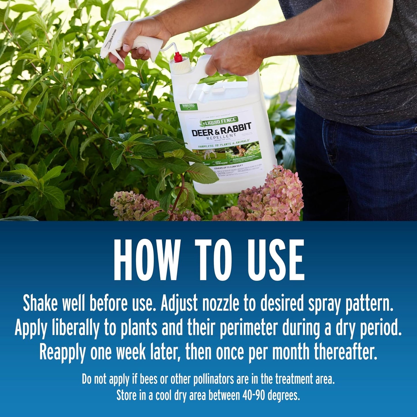 Liquid Fence Deer And Rabbit Repellent: Keep Your Garden Safe