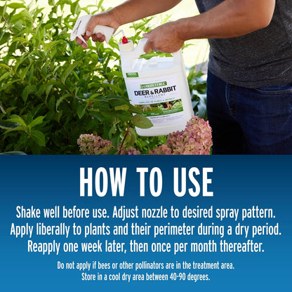 Liquid Fence Deer And Rabbit Repellent: Keep Your Garden Safe
