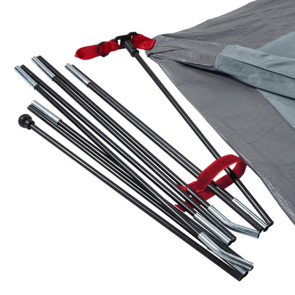 Coleman Skydome Tent with 5 Minute Setup, 2/4/6/8-Person Weatherproof Tent with Rainfly & Carry Bag, 20% More Headroom Than Traditional Canopies