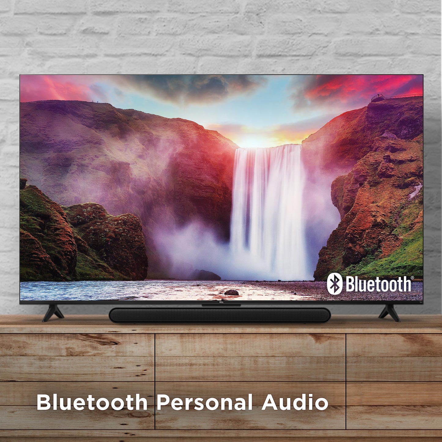 TCL 50 Zoll S4 4K LED Smart TV mit Fire TV (50S450F-CA), Dolby Vision HDR, Dolby Atmos, integriertem Alexa, Apple AirPlay Kompatibilität, UHD Streaming Fernseher, Schwarz