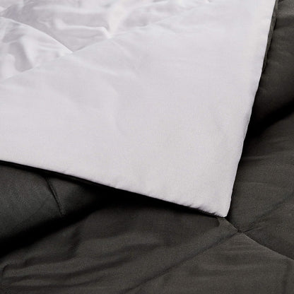 AmazonBasics Light-Weight Microfiber Sheet Set + Reversible Comforter Blanket Review