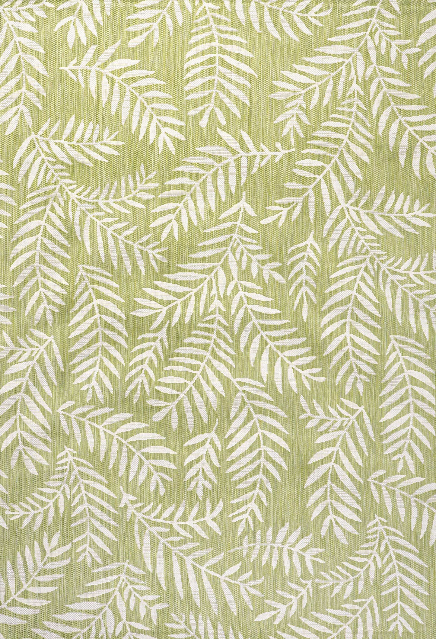 JONATHAN Y Palm Frond Indoor Outdoor Runner Rug 2X10 Orange/Cream, Nevis for Backyard, Patio, Porch, Easy-Cleaning, High Traffic, Pet-Friendly, Non-Shedding (SMB119E-210)