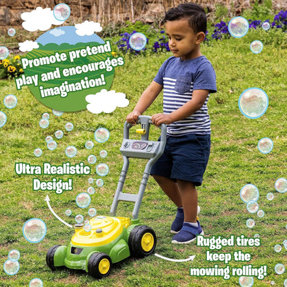 John Deere Bubble Lawn Mower: A Fun Twist on Gardening for Toddlers