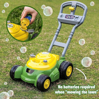John Deere Bubble Lawn Mower: A Fun Twist on Gardening for Toddlers