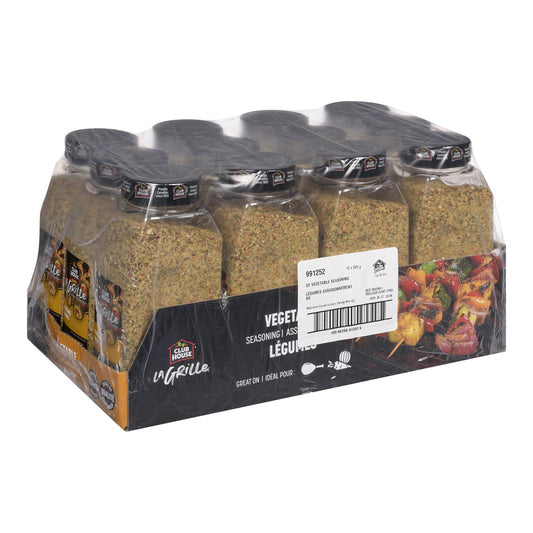 Vegetable Seasoning La Grille - 12 x 625 g (Case = 1 x 625 g) - Mccormick & Co - Restaurant and Foodservice Ingredients - Canadian Distribution